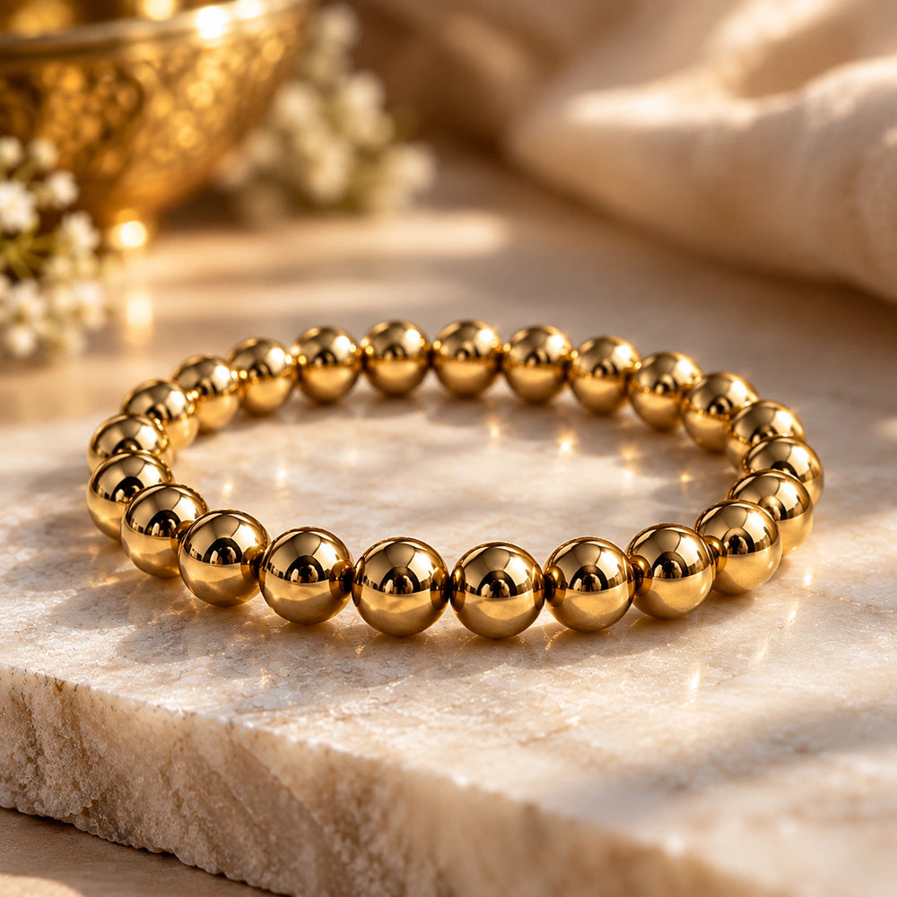 Golden Pyrite Bracelet - 100% Original & Lab Certified